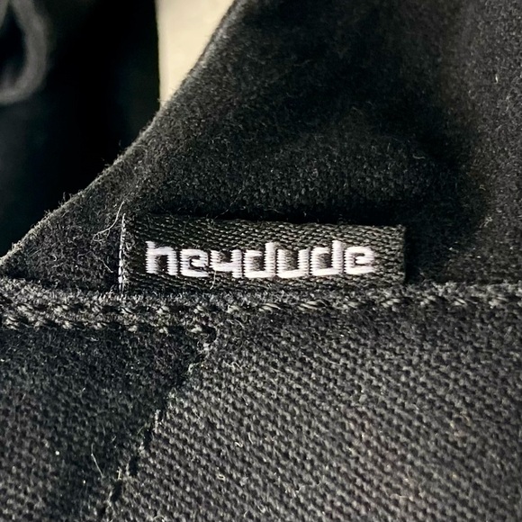 Hey Dude Black Slip On Casual Comfortable Shoes - Picture 7 of 7